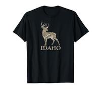 Camuflaje multicámara Mule Deer Hunt Idaho Camiseta
