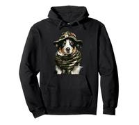 Camuflaje Pastor Australiano Camo Hunter Perro Caza Sudadera con Capucha