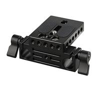 camvate cámara placa base con 15 mm carril fr DSLR Rig 15 mm Varilla Rail Sistema de Apoyo