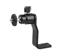 CAMVATE Conector de Tornillo de Cabeza esférica Ajustable 1/4 "-20 con Pedestal de ángulo Recto Montaje en Pared/Mesa/Techo