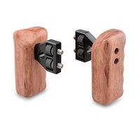 CAMVATE DSLR Mango de Madera Grip con Conector para DV cámara de vídeo Jaula (1 par)