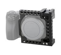 CAMVATE Kit de Jaula de cámara para Sony A6300 & A6500 4 K Cámaras (Blcak)