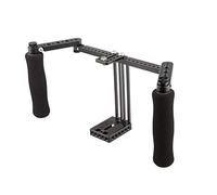 CAMVATE Monitor de la Jaula con Asas Ajustables para monitores LCD de 5 y 7 Pulgadas