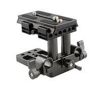 CAMVATE Soporte Base QR Plato de liberación rápida para Manfrotto 501/504/ 577/701 estándar Accesorio (Negro)