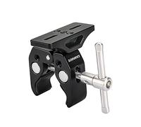 CAMVATE Soporte de extensión para BlackMagic Micro señal convertidor HDMI a SDI 3G + Abrazadera Universal Super Crab (Negro) - 3066