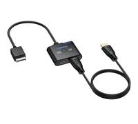 CAMWAY Adaptador PS2 a HDMI con Conversión 16:9/4:3, Señal RGB/YPbPr, Plug and Play, Convertidor HDMI 1080P para PS2 con Cable HDMI 1M, para Todas Las Consolas de Juegos PS2