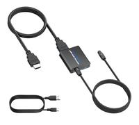 CAMWAY Extractor de Audio eARC/ARC, Adaptador eARC/ARC a Óptico Toslink/SPDIF Compatible con Sonido 5.1/2.0 canales,Cable Óptico y HDMI,para Sistemas de Cine en Casa/Amplificadores/Soundbar