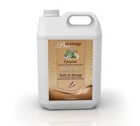 Camylle - Aceite de Masaje Polynésie - Aceite de Masaje de Lujo para Masaje Tradicional o Ducha Vichy - Regeneradorcon aromas de vainilla y frutas - 5000ml