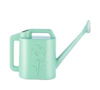 Can DE REGACIÓN DE GARDÍN - 17.72 Pulgadas de Mango ergonómico a Prueba de Fuga de bacetillas, césped con Pico Largo, Lata de jardinería portátil para Patio de Porche, Gris de Compacto, hogar