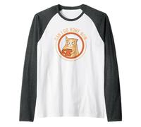 Can I Go Home Now Camiseta Manga Raglan