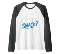 Can I Have A Snack Antojos de Hambre constantes - Camiseta Manga Raglan