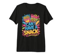 Can I Have A Snack Antojos de Hambre constantes - Camiseta Premium