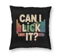 Can I Lick It - Funda de almohada cuadrada para el hogar, dormitorio, coche