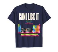 Can I Lick It Periodic Table Funny Science Teacher Geek Men Camiseta