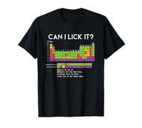 Can I Lick It Periodic Table Science Teacher & Student Funny Camiseta