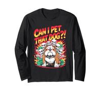 Can I Pet That Dog?! Cute Skeleton Halloween Bulldog Bootleg Manga Larga