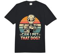 Can I Pet That Dog Funny Alien Memes Funny Alien Chistes Comfort Colors Adult Heavyweight T-Shirt