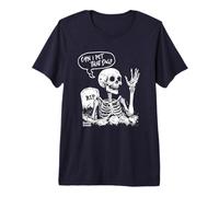 Can I Pet That Dog? Skeleton Funny Dog Lover Skull Camiseta Premium