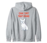 Can I Pet That French Bulldog Sudadera con Capucha
