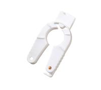 Can opener, Abrelatas antideslizante multifunción y escurridor de tapas de botellas for cocina ,Can opener manual(White)