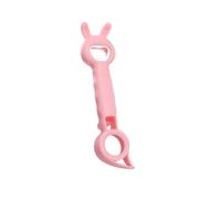 Can opener, Abridor de botellas multifunción 4 en 1: herramienta creativa universal for cerveza, latas y más ,Can opener manual(Pink)