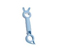 Can opener, Abridor de botellas multifunción 4 en 1: herramienta creativa universal for cerveza, latas y más ,Can opener manual(Blue)