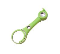 Can opener, Abridor de botellas y latas 6 en 1: herramienta de cocina for cerveza, refrescos y tapas de tarros ,Can opener manual(Green)