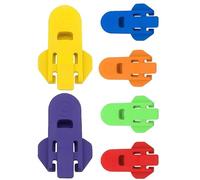 Can Opener, Soda Tab Opener, Beverage Lifter, Manual Easy Grip Design, Reusable Synthetic Tool, Ideal for Kitchen Picnic Party Use, 3.15x1.57 Inches, Multicolor, 6 Pieces