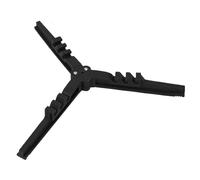 Can Stabilizer, plegable stand, triángulo tripod base, portátil Fixing bracket titular, Lightweight Cooking Support for Picnic, Camping, Hiking, Outdoor Use, Backpacking Black, Naranja