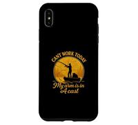 Can’t Work Today My Arm Is In A Cast Funny Fishing Carcasa para iPhone XS MAX