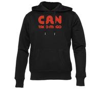 Can TAGO Mago Krautrock Sudadera con Capucha Negra Unisex Hombre Mujer
