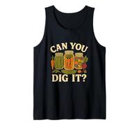 Can You Dig It Funny Canning Season Retro Camiseta sin Mangas