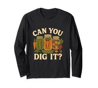 Can You Dig It Funny Canning Season Retro Manga Larga