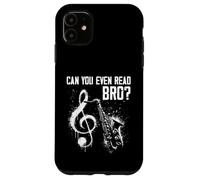 Can You Even Read Bro - Divertidas partituras de notas de humor Carcasa para iPhone 11