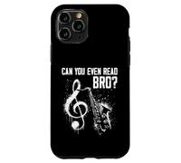 Can You Even Read Bro - Divertidas partituras de notas de humor Carcasa para iPhone 11 Pro