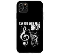 Can You Even Read Bro - Divertidas partituras de notas de humor Carcasa para iPhone 11 Pro Max