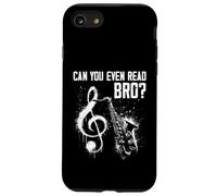 Can You Even Read Bro - Divertidas partituras de notas de humor Carcasa para iPhone SE (2020) / 7 / 8
