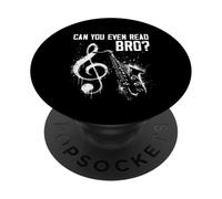 Can You Even Read Bro - Divertidas partituras de notas de humor PopSockets PopGrip Adhesivo