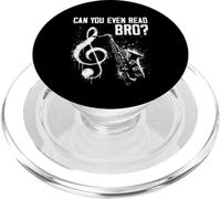Can You Even Read Bro - Divertidas partituras de notas de humor PopSockets PopGrip para MagSafe