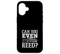 Can You Even Reed Saxofonista Saxofonista Carcasa para iPhone 16