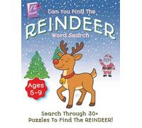 Can You Find the Reindeer Word Search: Fun Christmas Puzzle Book with Holiday Words & Hidden Mystery Word | Perfect Stocking Stuffer or Christmas Gift for Boys & Girls, Kids Ages 5-9 (FL Books)