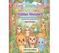 Can You Spot It? - Kawaii Jungle Adventure: Find the Hidden Differences in a Colorful Kawaii Jungle!