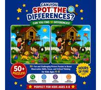 Can you spot the Differences: Kids Activity education and puzzle book