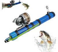 Caña de catapulta de Pesca, Tiro con Poste portátil, Herramientas de Pesca con señuelo de Caza Profesional, Carrete de Pesca con tirachinas para Viajes de Agua Salada y Agua Dulce, pescadore Advanced