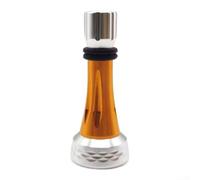 Caña de equilibrio de carrete de pesca para carretes compatibles de 1000 5000 tipos de aleación de aluminio, parte mejorada con proceso de oxidación anodizado para mayor durabilidad (dorado)