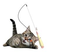 Caña de gato con luz - bastón de movimiento con luz,Mango en forma de raíz de caña de gato - para después de las comidas, contra el aburrimiento, estimulación mental, sala de estar, apartamento