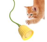 Caña de juguete para gatos genérica, alimentada por USB y activación, juguetes de enriquecimiento de gatos teaser, para interior y ejercicio de estimulación mental y física