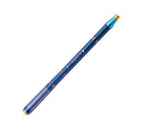Caña de pesca de río Caña de pesca de sección corta Engranaje telescópico portátil para más Polo de mar Accesorios de pesca Durable ligero Pesca flotador(Blue,6.3m)