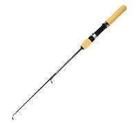 Caña de Pesca Hielo para camarones Invierno Carbono Mango Antideslizante metálico Ligero retráctil mar océano río Arroyo Lago