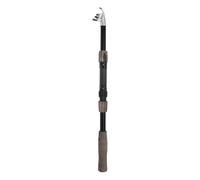 Caña de pescar Bass - Perca telescópica ligera de 1,8 m - Galia de pesca cómoda, para adultos, hombres, viajes agua de mar, agua dulce, bajo trucha, gato surf sapo Inshore mochila